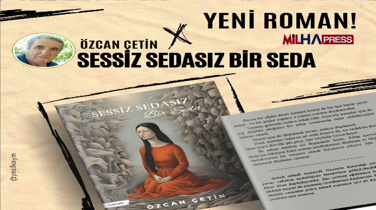 Buharkentli Yazar Özcan Çetin'in romanı satışa sunuldu...