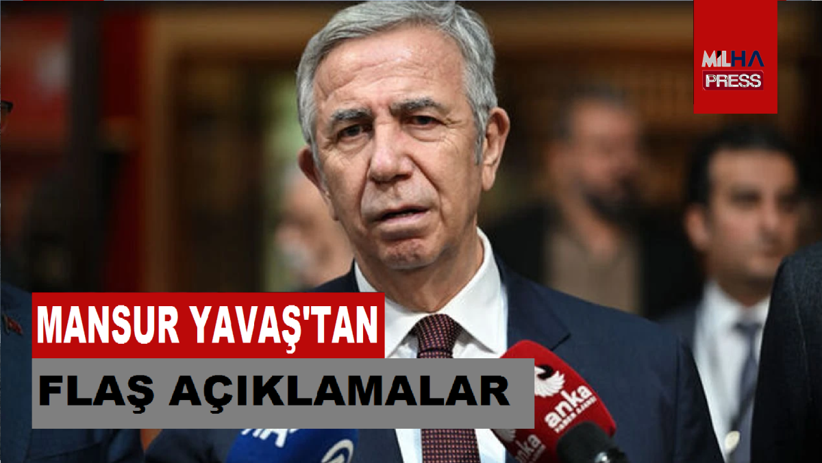 Mansur Yavaş: Bize oy veren seçmeni silkelemek istiyorlar!