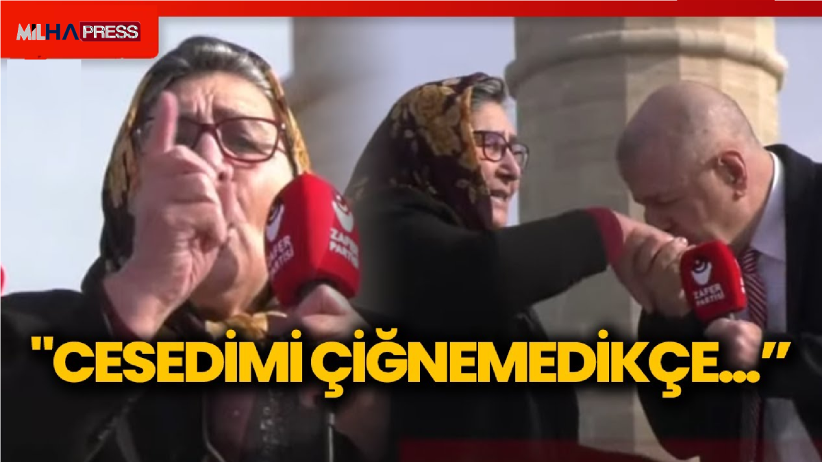 Pakize Ana Zafer Partisi Mitinginde konuştu...