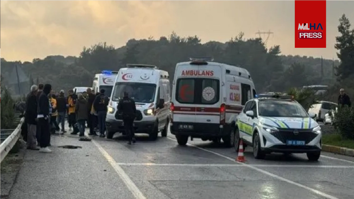 Söke'de akılalmaz kaza: Park halindeki araca çarptı