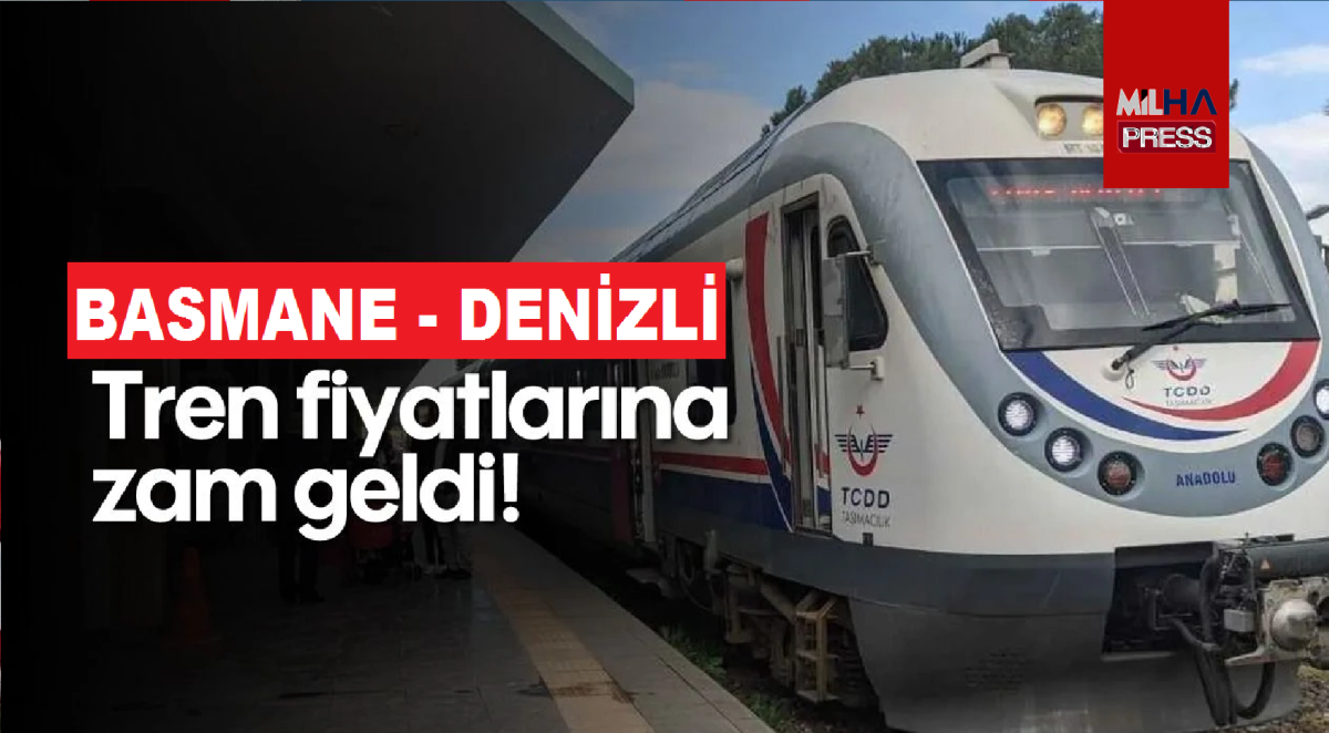 TREN BİNİŞ ÜCRETLERİNE ZAM GELDİ