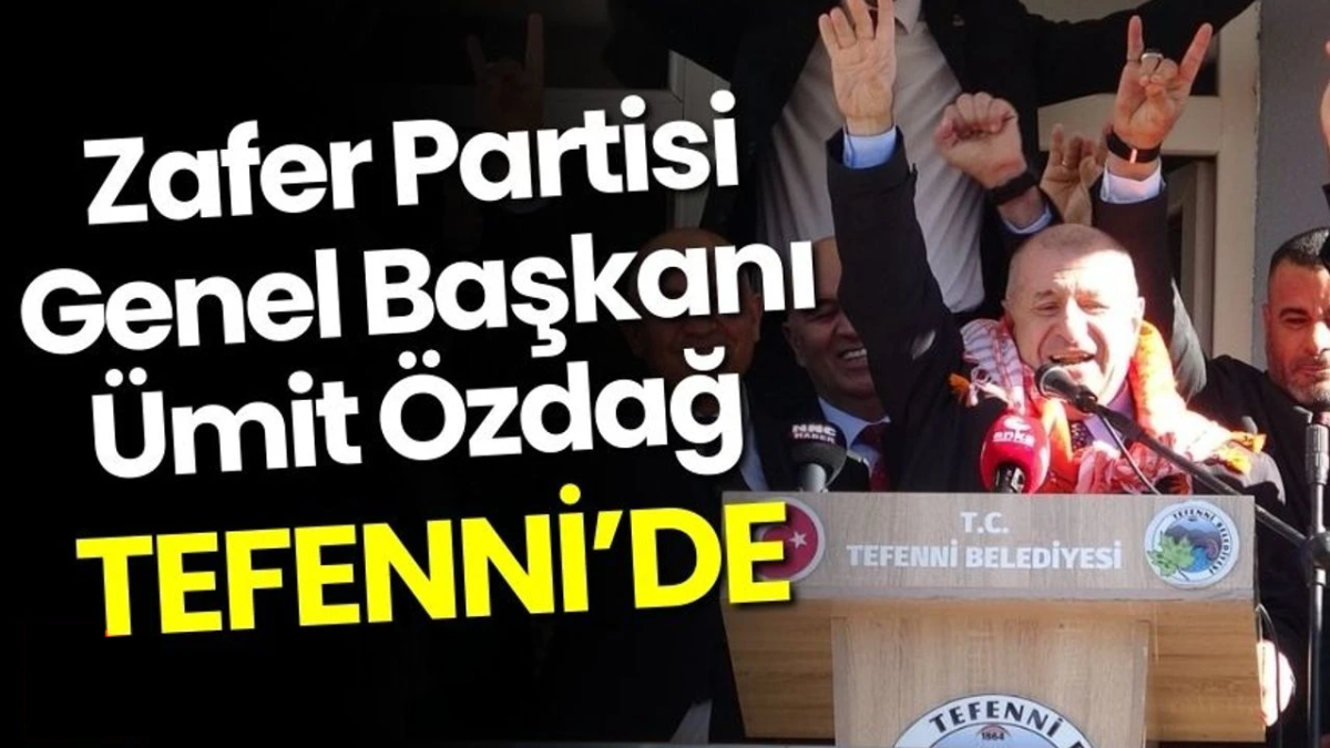 ÜMİT ÖZDAĞ TEFENNİ'DE